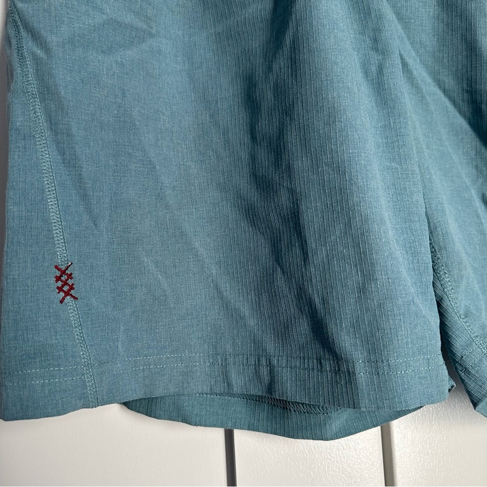 RHONE Men's Athletic Shorts Teal Blue - Picture 7 of 10